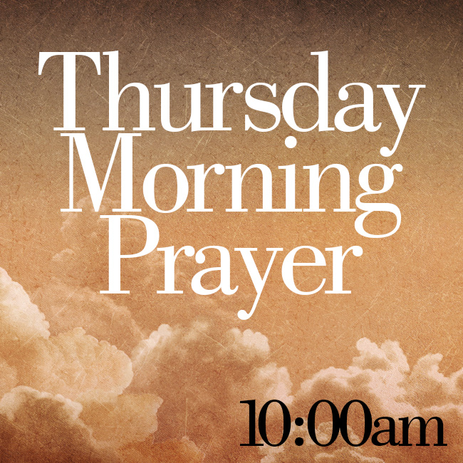 Thurs Morn Prayer